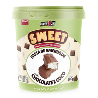 Pasta de Amendoim Sweet Chocolate e Coco (500g) Power One