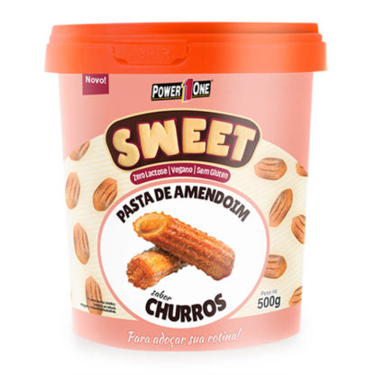 Pasta de Amendoim Sweet Churros (500g) Power One