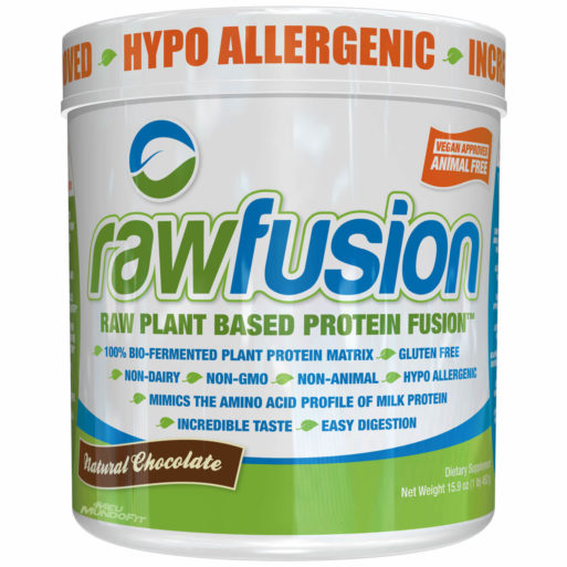 Plant Based Protein (450g Chocolate Natural) Raw Fusion