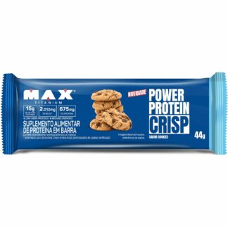 Power Protein Crisp Barra de 44g Max Titanium Cookies