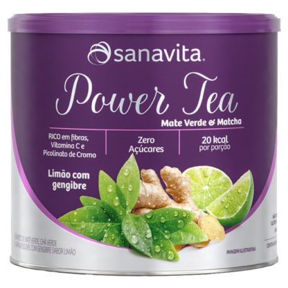 Power Tea (200g Limão + Gengibre) Sanavita