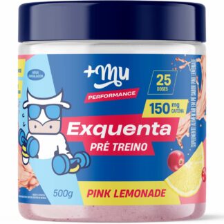 Pré Treino Exquenta 500g Mais Mu Performance Pink Lemonade