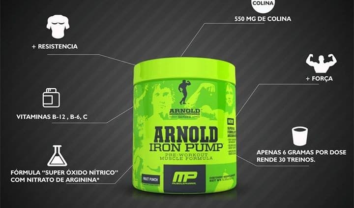 Arnold Iron Pump (180g) Arnold Schwarzenegger Series