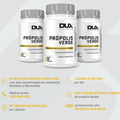Própolis DUX Nutrition Lab Benefícios