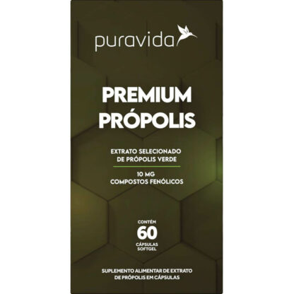 Própolis Verde Premium (60 caps) Puravida