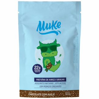 Proteína Vegetal Muke Refil (900g) Chocolate Avelã +Mu