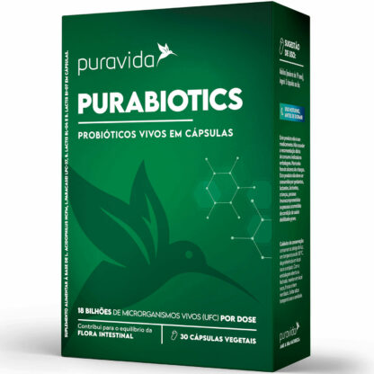Purabiotics Probiótico (30 caps) Puravida Direita