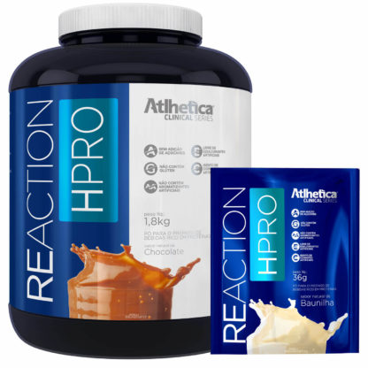 ReAction HPRO (1,8kg) + Sachê de 36g Atlhetica Nutrition