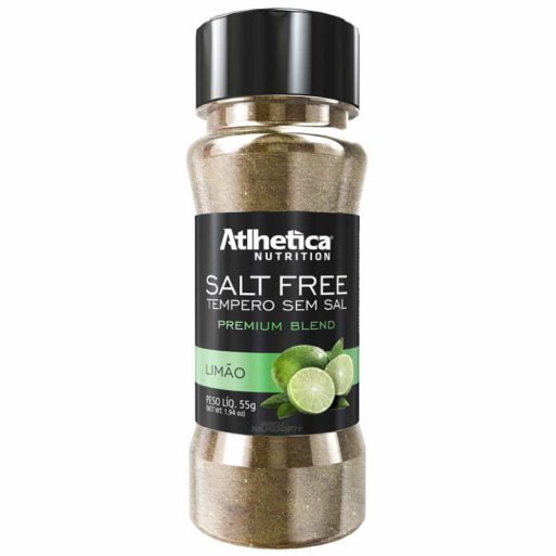 Salt Free Tempero Sem Sal - Limão (55g) Atlhetica