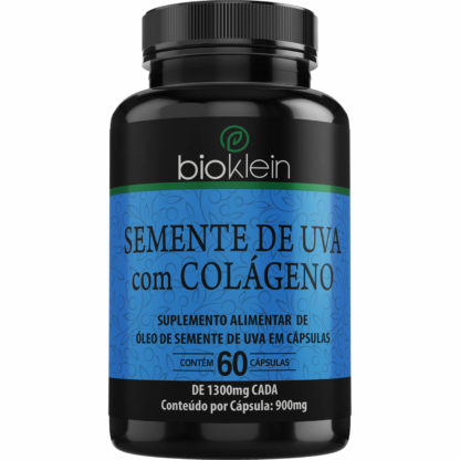 Semente de Uva com Colágeno (60 caps) Bioklein