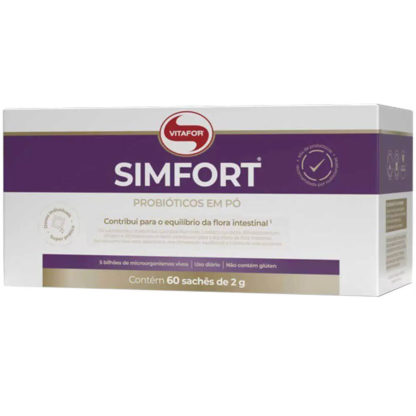 Simfort Probiótico (60 Sachês de 2g) Vitafor