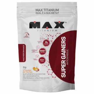 Super Gainers (3kg Vitamina de Frutas) Max Titanium