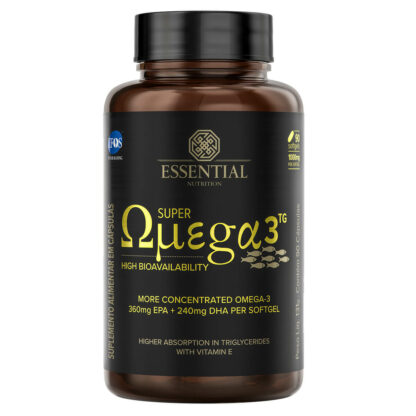 Super Ômega 3 TG 1g (90 caps) Essential Nutrition