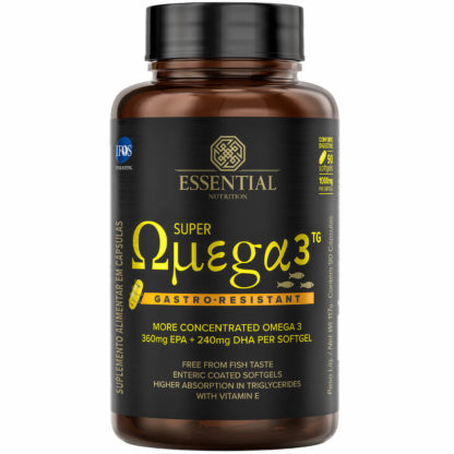 Super Ômega 3 TG Gastro-Resistant (90 caps) Essential Nutrition