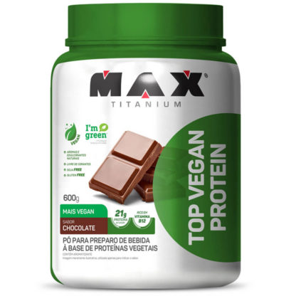 Top Vegan Protein (600g) Chocolate Max Titanium