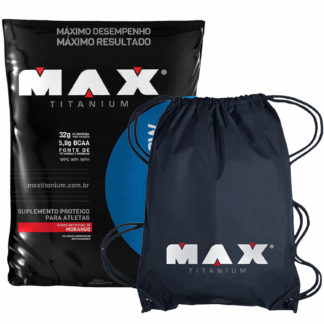 Top Whey 3W (1,8kg) + Bolsa Gym Bag Max Titanium