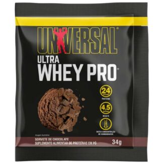 Ultra Whey Pro (Sachê 34g) Sorvete De Chocolate Universal Nutrition