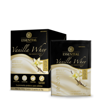 Vanilla Whey (15 sachês de 30g) Essential Nutrition