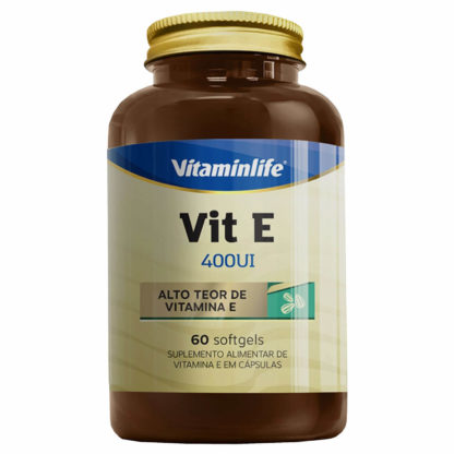 Vit E 400 UI (60 softgels) Vitaminlife