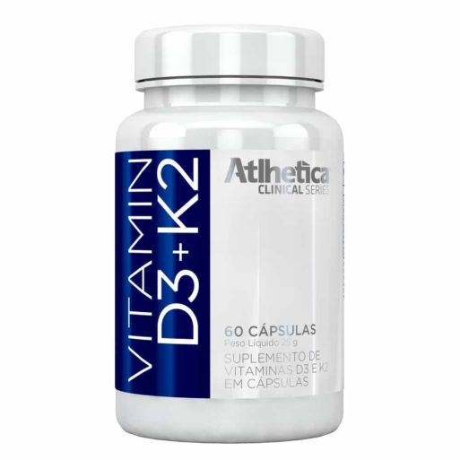 Vitamin D3+K2 (60 caps) Atlhetica Clinical Series