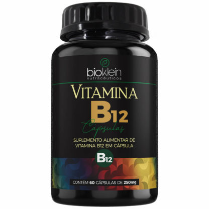 Vitamina B12 2,4mcg (60 caps) Bioklein