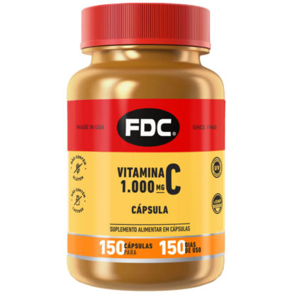 Vitamina C 1000mg (150 caps) FDC