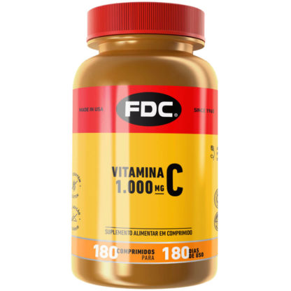 Vitamina C 1000mg (180 tabs) FDC