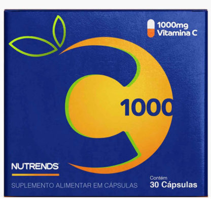Vitamina C 1000mg (30 caps) Nutrends