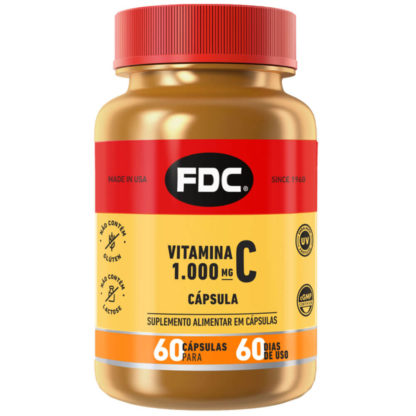 Vitamina C 1000mg (60 caps) FDC