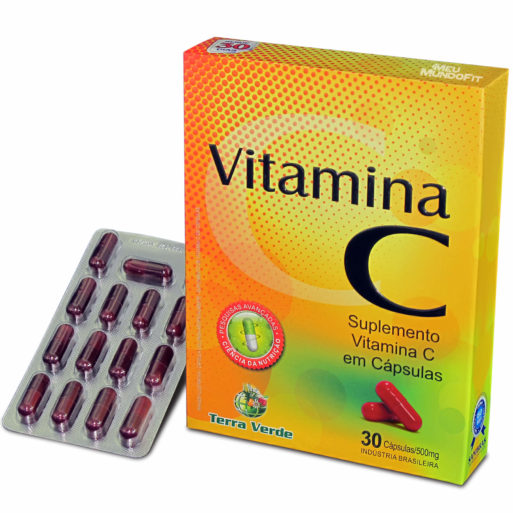 Vitamina C 500mg (30 Caps) Terra Verde