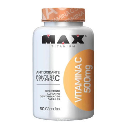 Vitamina C 500mg (60 caps) Max Titanium
