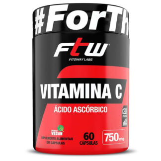 Vitamina C 750mg Vegan Caps 60 caps FTW
