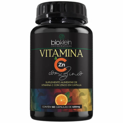 Vitamina C + Zinco (60 caps) Bioklein