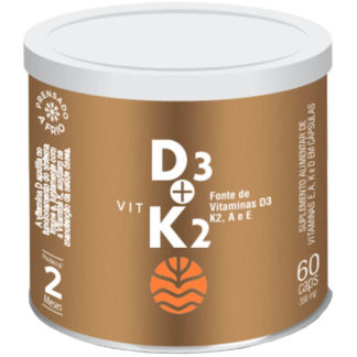 Vitamina D3 + K2 (60 caps) Vital Âtman