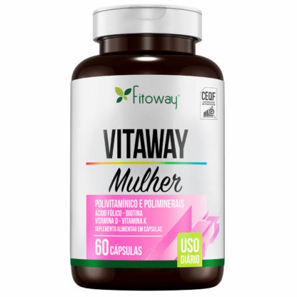 VitaWay Mulher Polivitamínico (60 caps) Fitoway Clean
