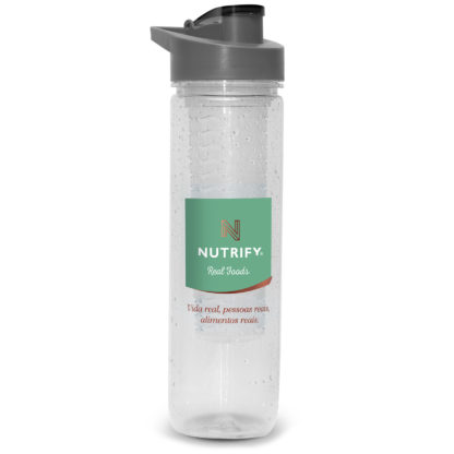 Water Bottle com Infusor (800ml) Nutrify