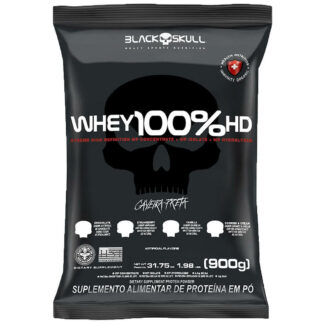 Whey 100% HD Refil (900g) Black Skull