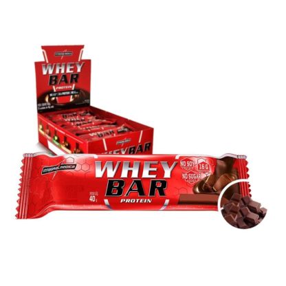 Whey Bar Protein (24 barras de 40g) Chocolate Integralmédica