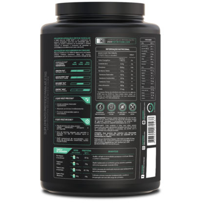 Whey Protein Hydro (900g) Tabela Nutricional DUX Nutrition Lab