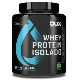 Whey Protein Isolado (450g) Chocolate DUX Nutrition Lab
