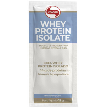 Whey Protein Isolate (Sachê de 15g) Vitafor