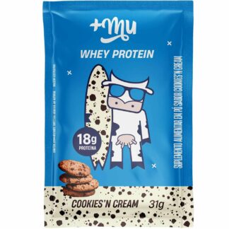 Whey Protein sachê Mais Mu Cookies Cream