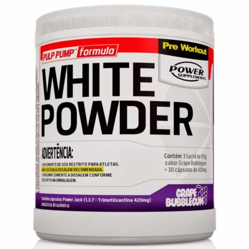 White Powder (150g + 30 caps) Power Supplements