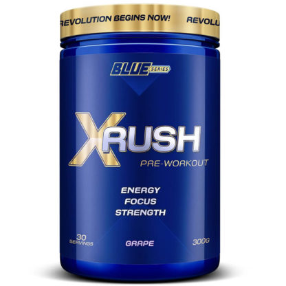 X Rush Pre Workout (300g) Uva Blue Series