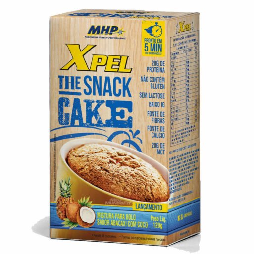 Xpel The Snack Cake Protein (120g Abacaxi + Coco) MHP