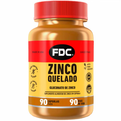 Zinco Quelado (90 caps) FDC