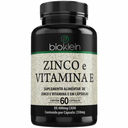 Zinco + Vitamina E (60 caps) Bioklein